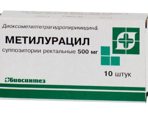 Свечи метилурацил: показания, отзывы, инструкция