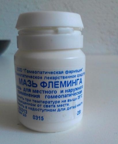 Мазь флеминга: инструкция по применению и отзывы