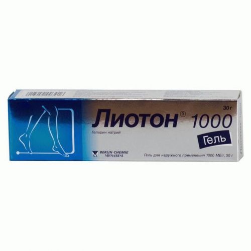 Гель лиотон инструкция по применению цена отзывы аналоги
