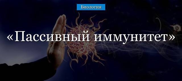 Как приобретается пассивный иммунитет у человека: искусственный и естественный способ